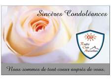 Sincères condoléances